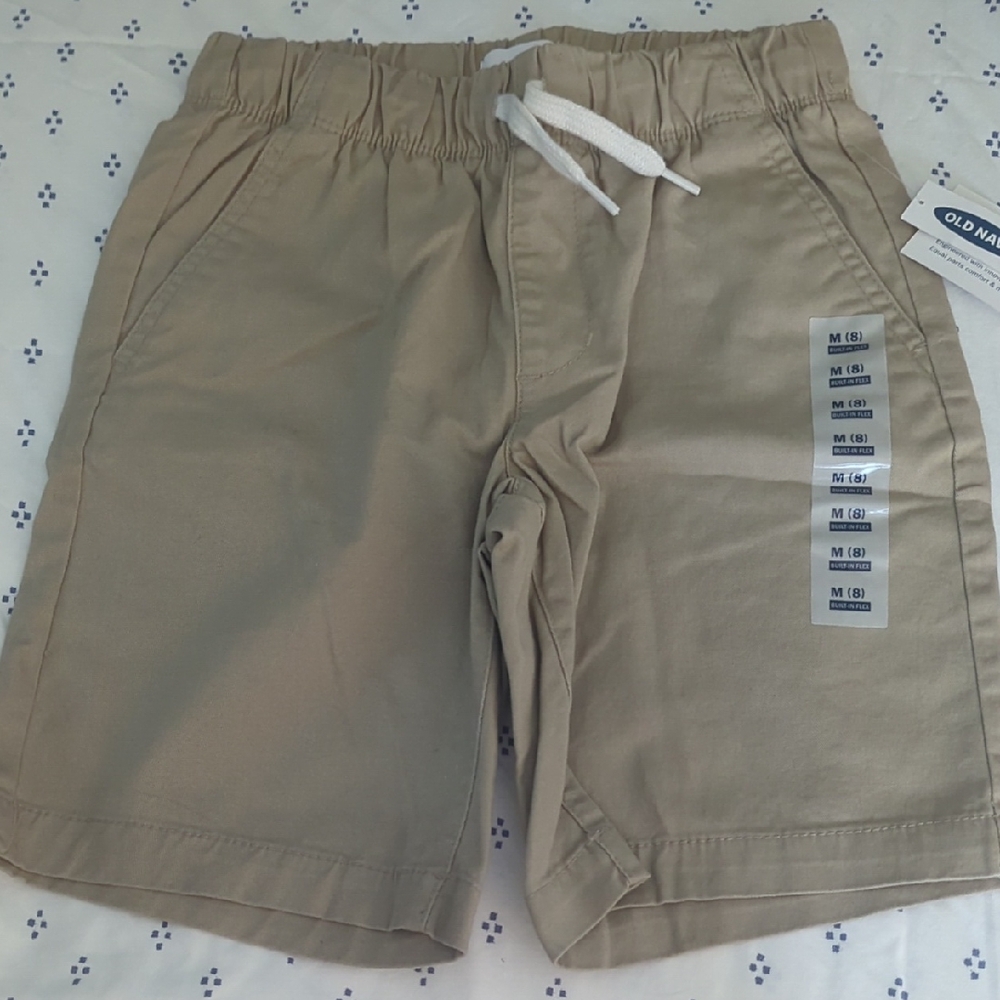 Old Navy Kids Tan Drawstring Shorts